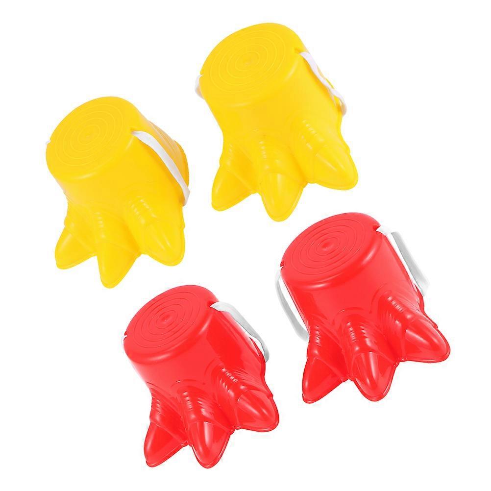 Balancing Buckets For Children 2 Pairs Promoting Development During Outdoor Activities Made Of Plastic