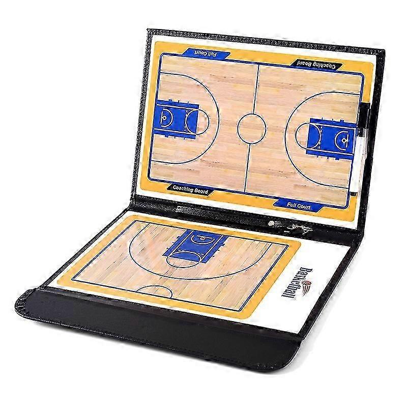 Basketball Tactical Coach Clipboard, Folding Coach Board(1pcs)