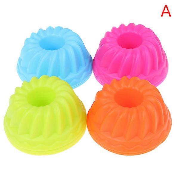 12pcs/set Baking Mold Silicone Pudding Cupcake Muffin Do A