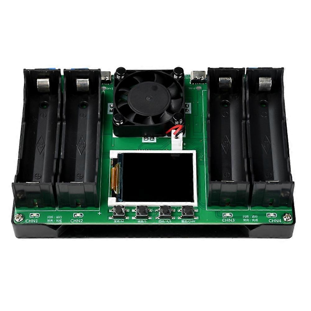 4 Channel Battery Capacity Tester LCD Display Battery Capacity Tester 18650 MAh Battery Internal Resistance Tester