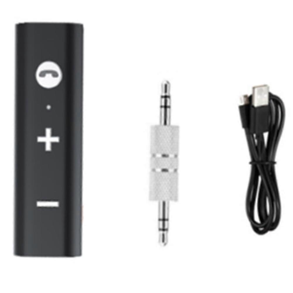 Car Audio Receiver Bluetooth Adapter with Mic Quality Sound Supports Hands Car Calls