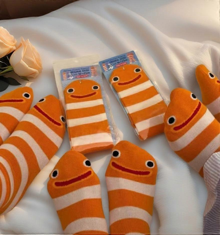 5 Pairs of Fun Garden Eel Socks