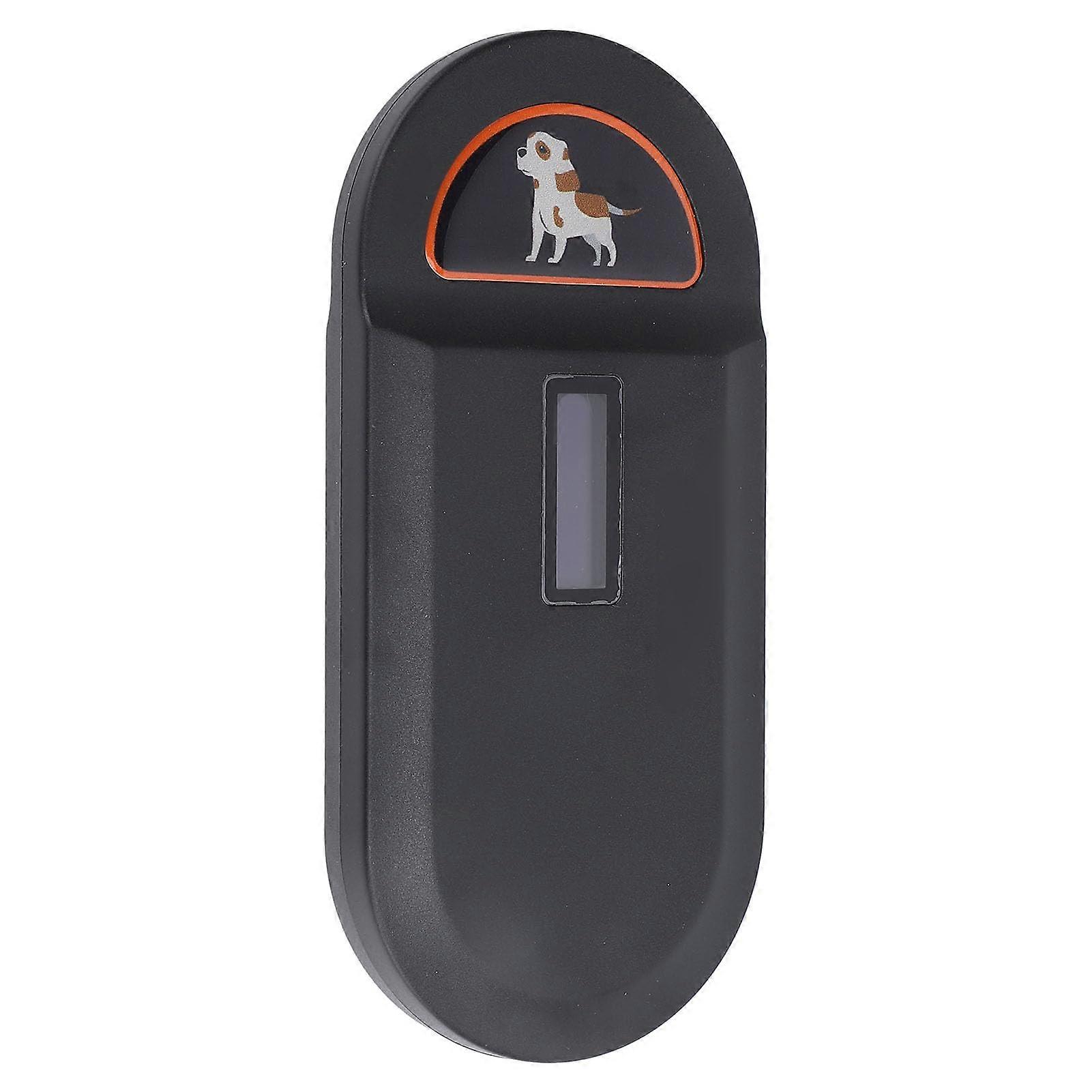 Pet Microchip Scanner with 128 Data Storage, Dual Frequency, USB Transfer, Rechargeable for Dogs and Cats