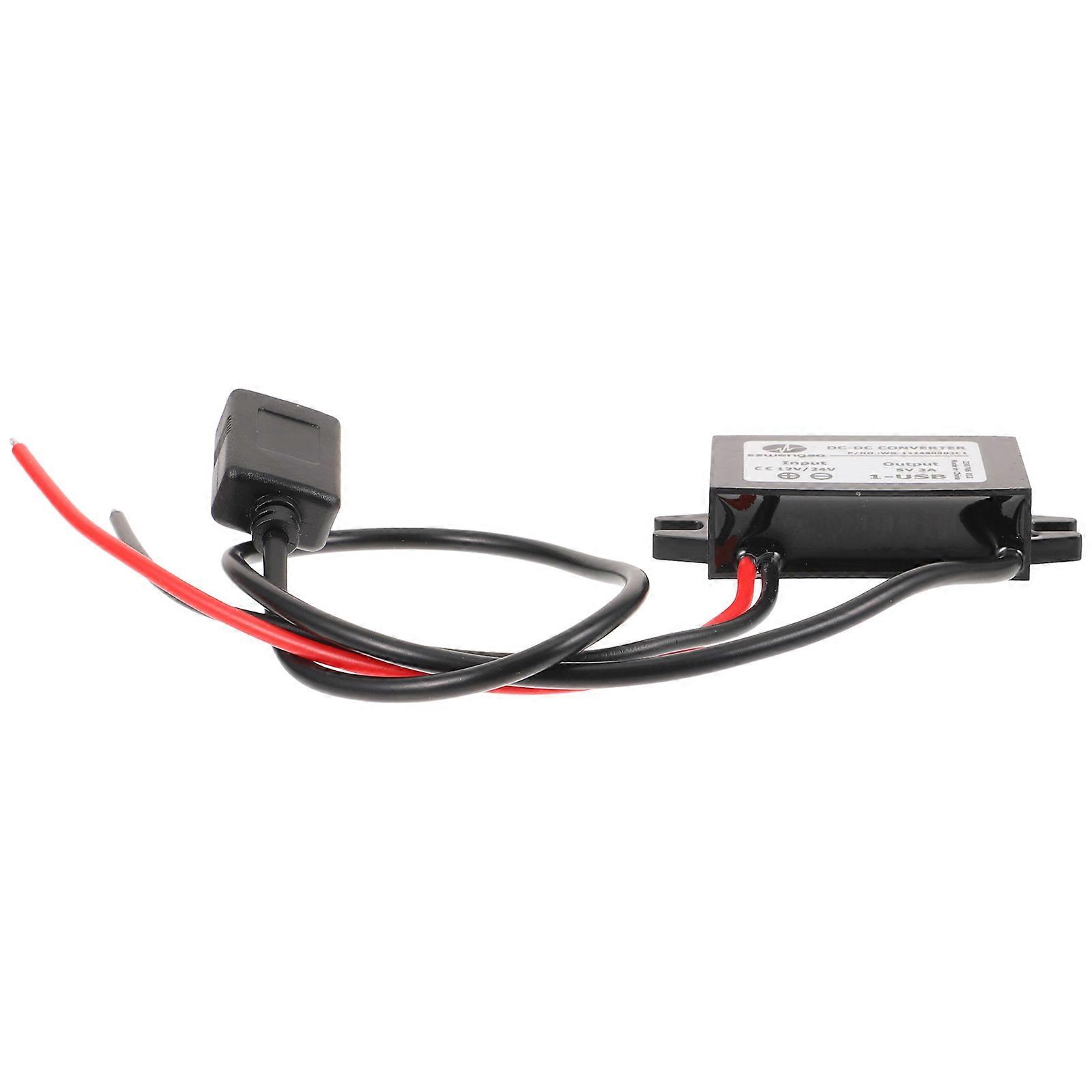 24V to 5V USB Buck Converter 2Pcs Step Down Voltage Regulator Module