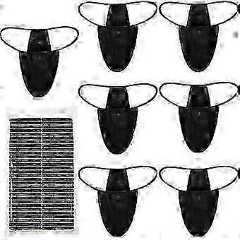 60 قطعة يمكن التخلص منها ثونغ سراويل سبا رذاذ دباغة يلتف الملابس الداخلية المتاح بيكيني ثونغ S-2xl
