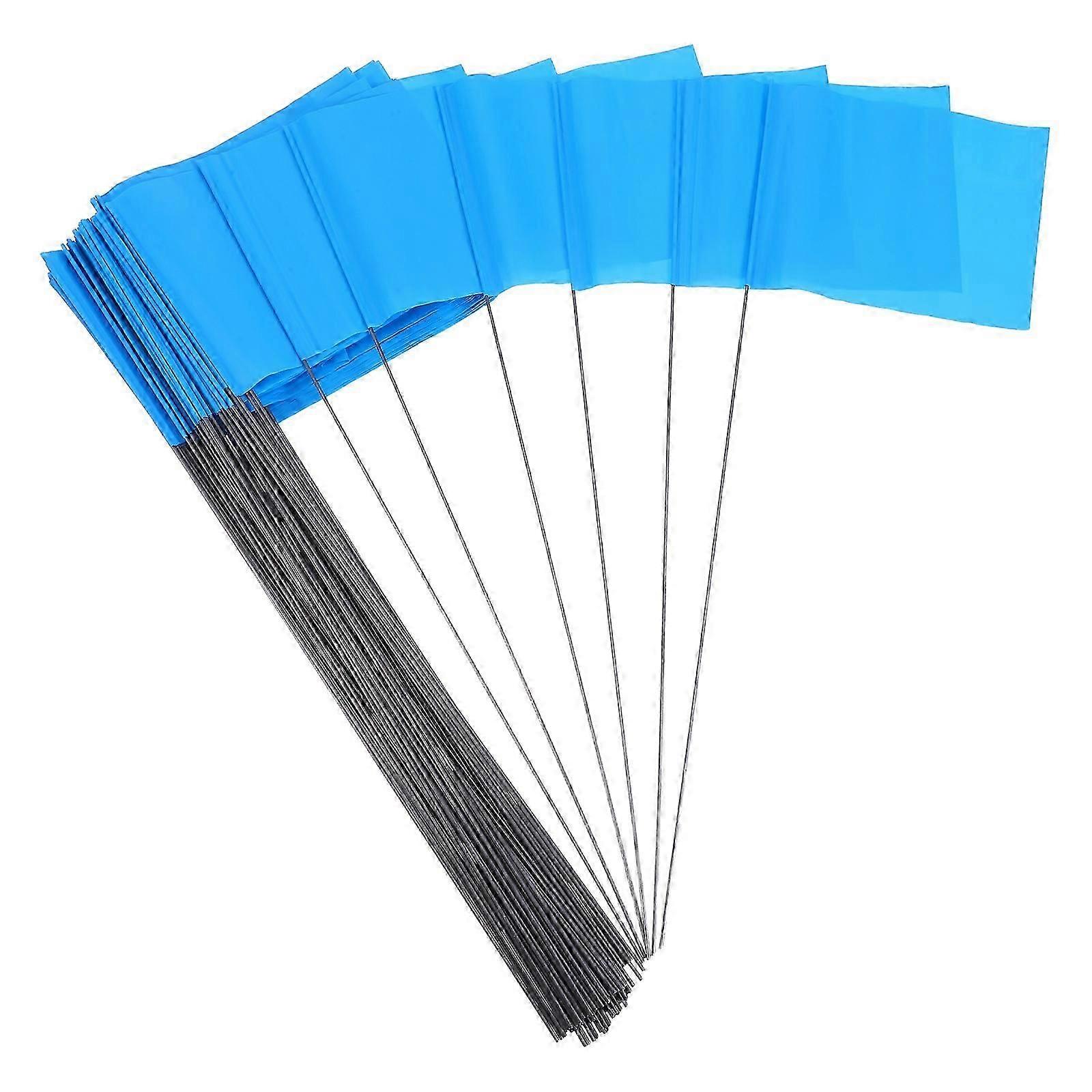 Survey Marking Flags for Construction with 100Pcs Yard Flags