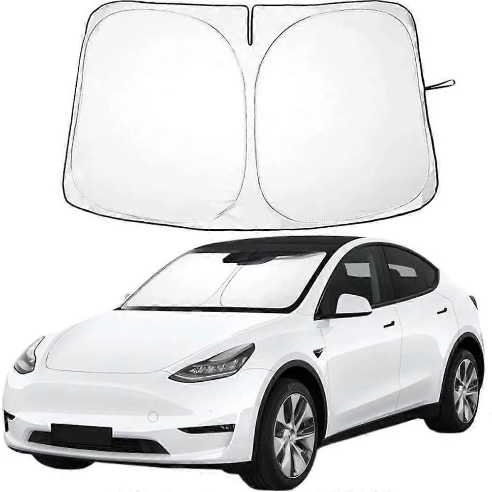 Car Windshield Cover with Winter Ice Protection and Summer Heat Shield Double Layer Insulation