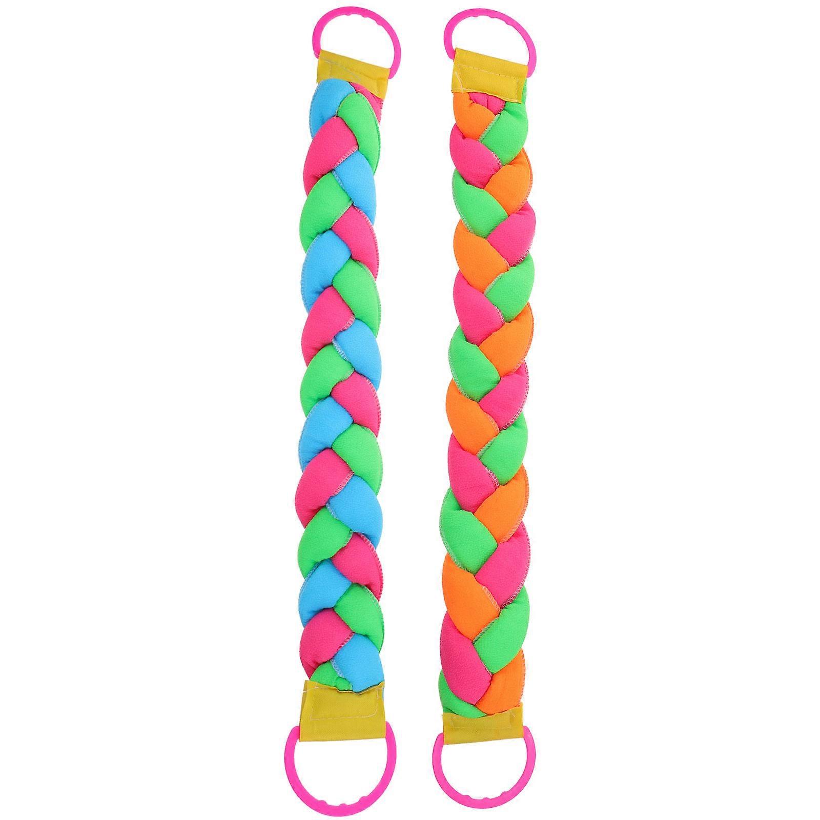 2Pcs Assorted Color Bath Towel for Bath Use Double-Sided Rubbing Mud Towel