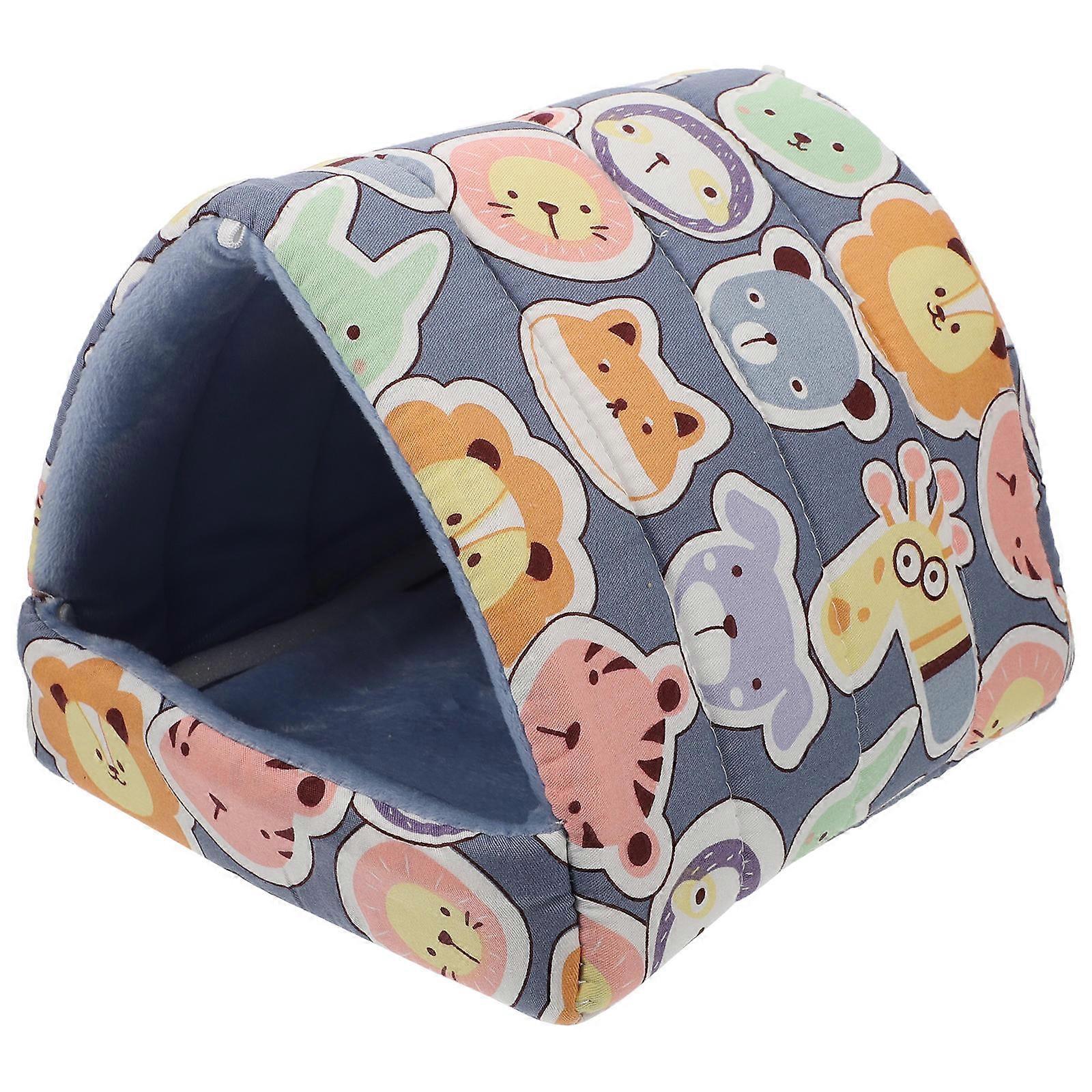 Hamster Warm Nest Plush Pet Nest for Comfortable Winter Use