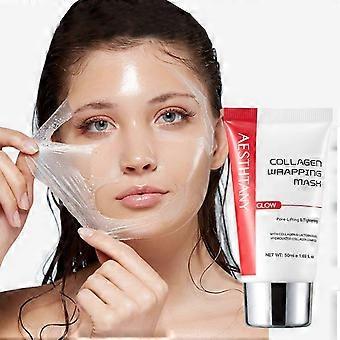 Collageen peel-off masker met peptiden en 4D hyaluronzuur voor versteviging, hydratatie, poriënverkleining en vermindering van fijne lijntjes 25-26