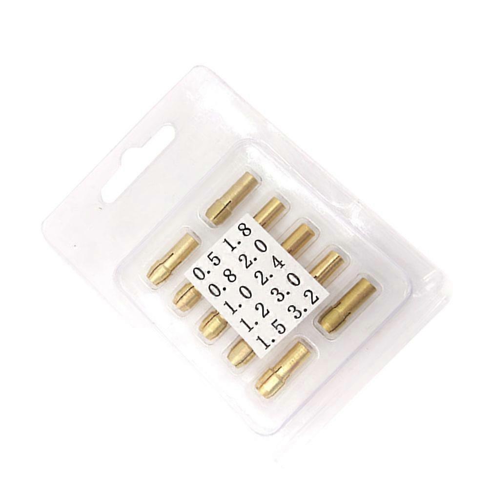 Brass Collet Electric Drill Clamp for Rotary Tools 20Pcs Set