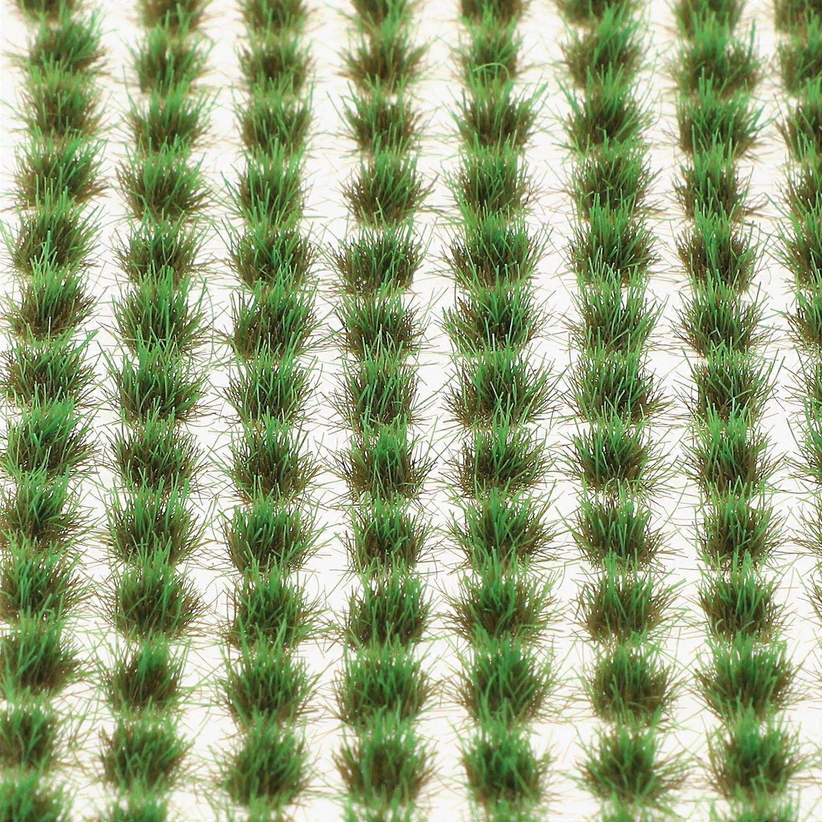 Model Grass Static Grass Tuft for Decoration 3 Boxes Green Miniature Terrain
