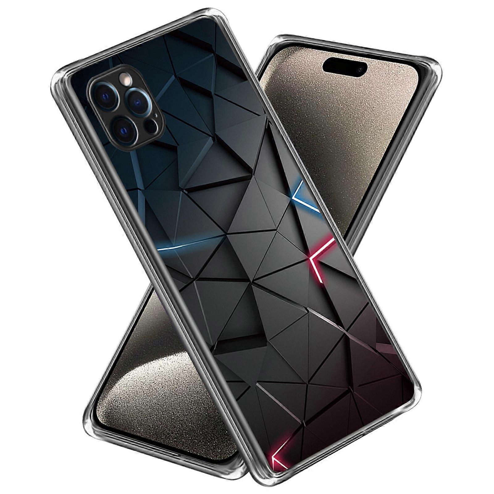 For iPhone 16 Pro Case Pattern Printed Shockproof TPU Phone Cover