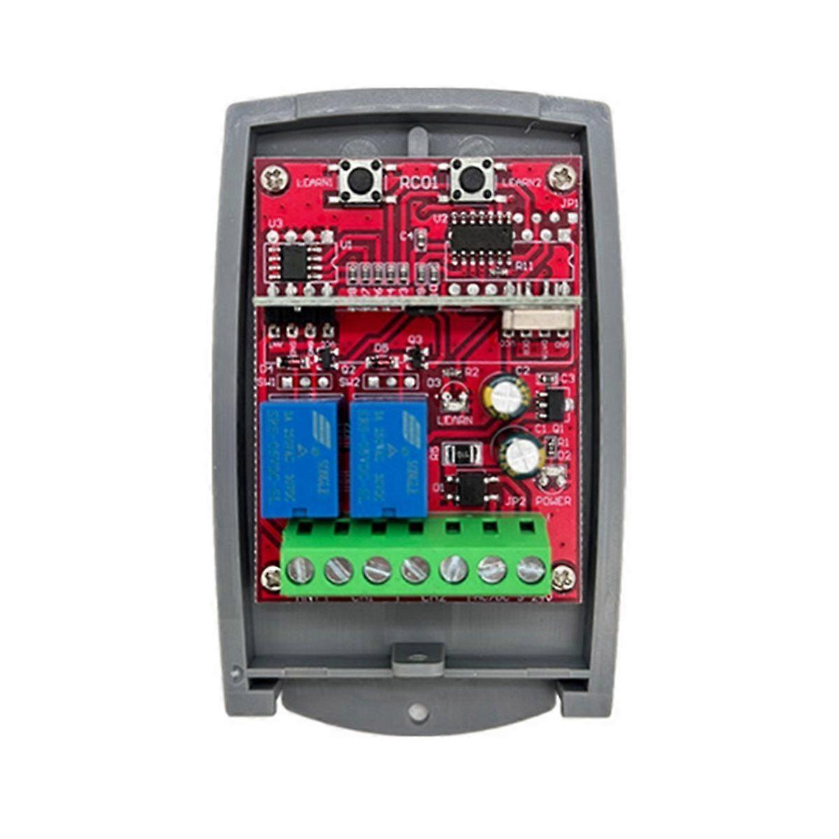 AC/DC9V-24V Universal 2-Channel Controller for Electric Rolling Garage Gate Door Remote Control