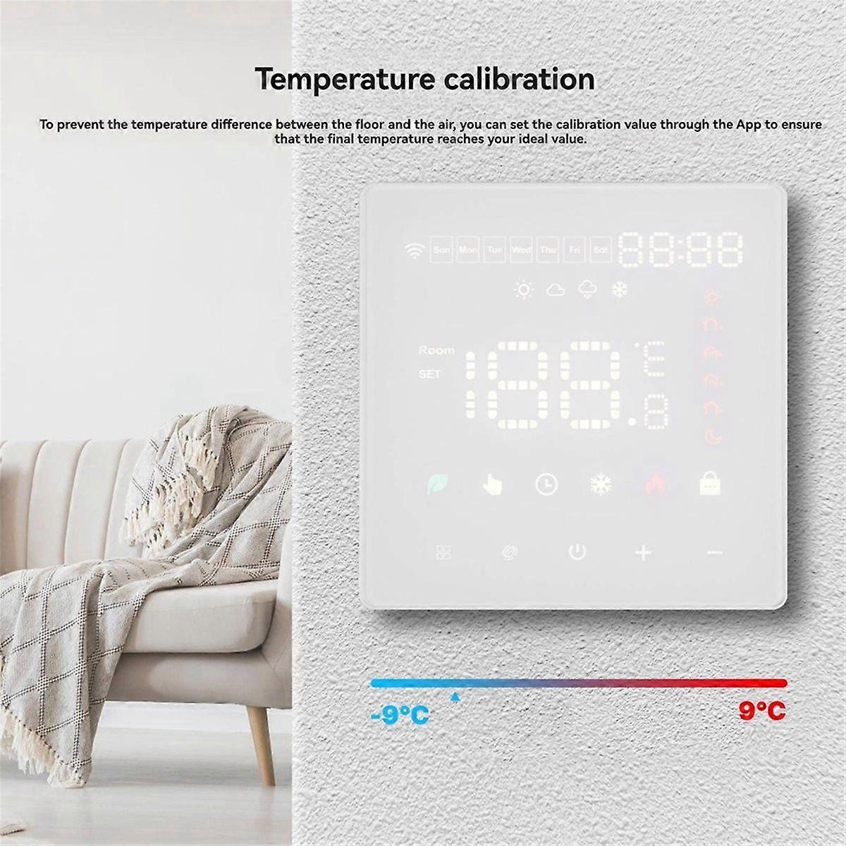 Tuya ZigBee Smart Thermostat Programmable Temperature Controller for Home Electric Floor Heating