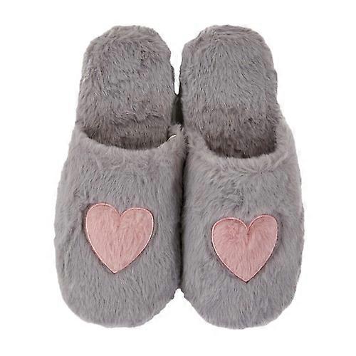 Keanu Womens/Ladies Star Memory Foam Sequins Mules