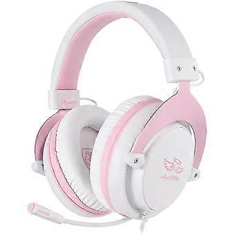 PinkSADES PlayStation4 Headsets -MPOWER- Stereo Gaming Headphones for Xbox, PC, Mobile Phone, Over-Ear Headset with Retractable and Flexible