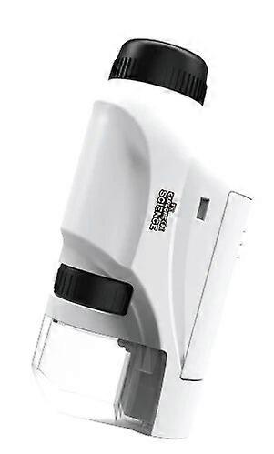 Microscope 60-120x Lab Handheld Microscope Battery Powered Microscope With LED Light Kids Science Microscope