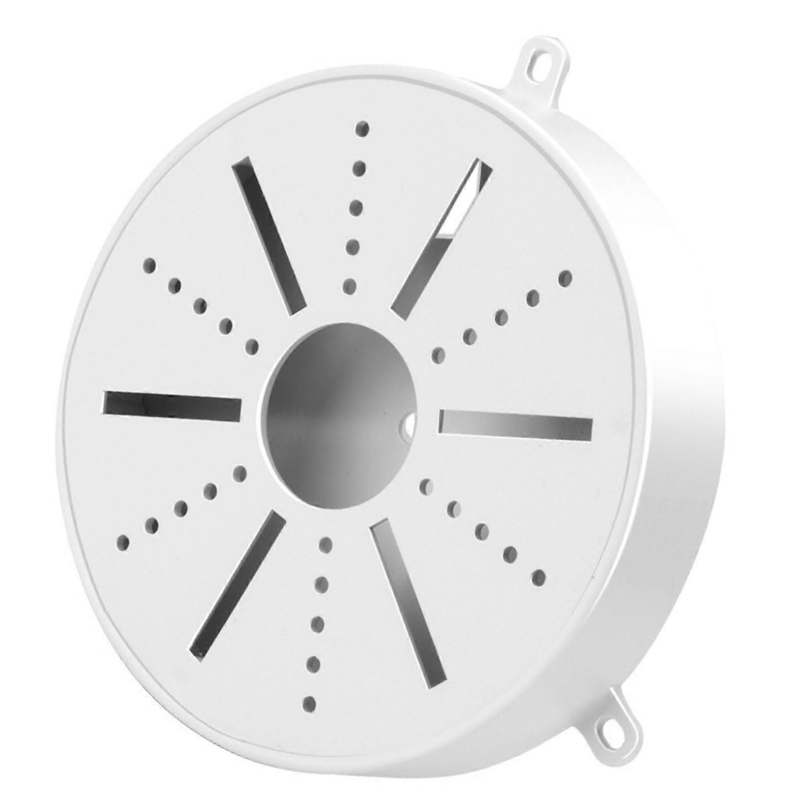 Waterproof CCTV Camera Junction Box with Concealed Wiring, Wall and Ceiling Mount for Dome Cameras