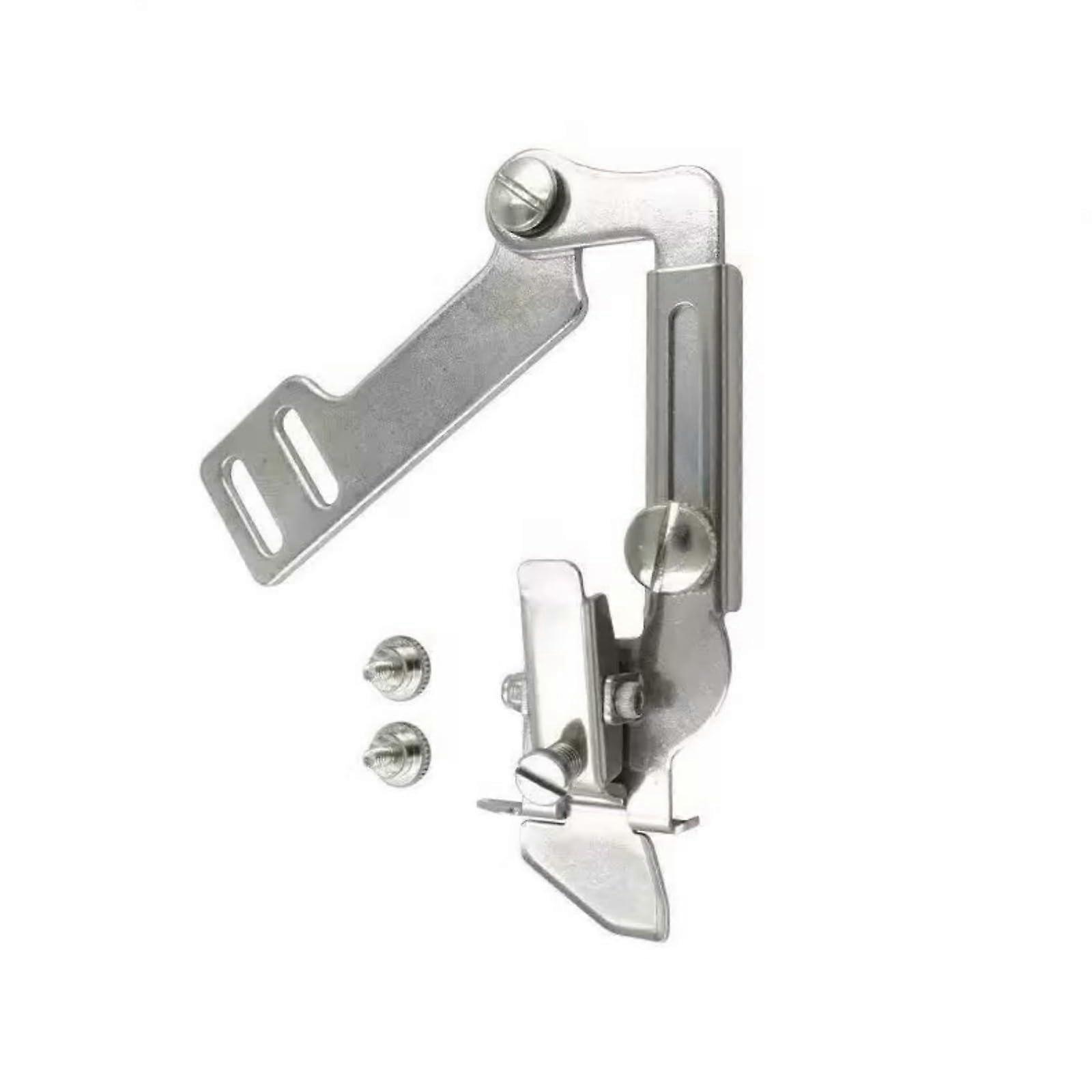Adjustable Sewing Machine Seam Guide with Stainless Steel Presser Foot for Precise Edge Alignment