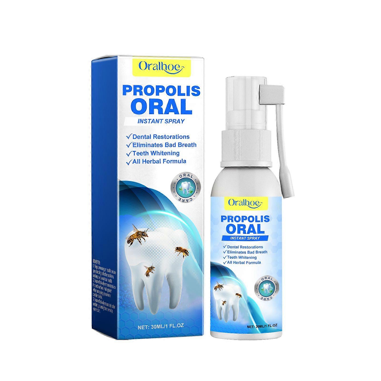 Propolis Oral Care Spray Contains Glycerin