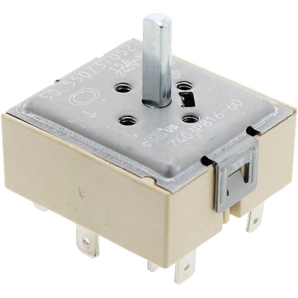 Range Infinite Switch Replacement 1023863 for Magic Chef Electric Stove Burner Control with Precise Heat Adjustment