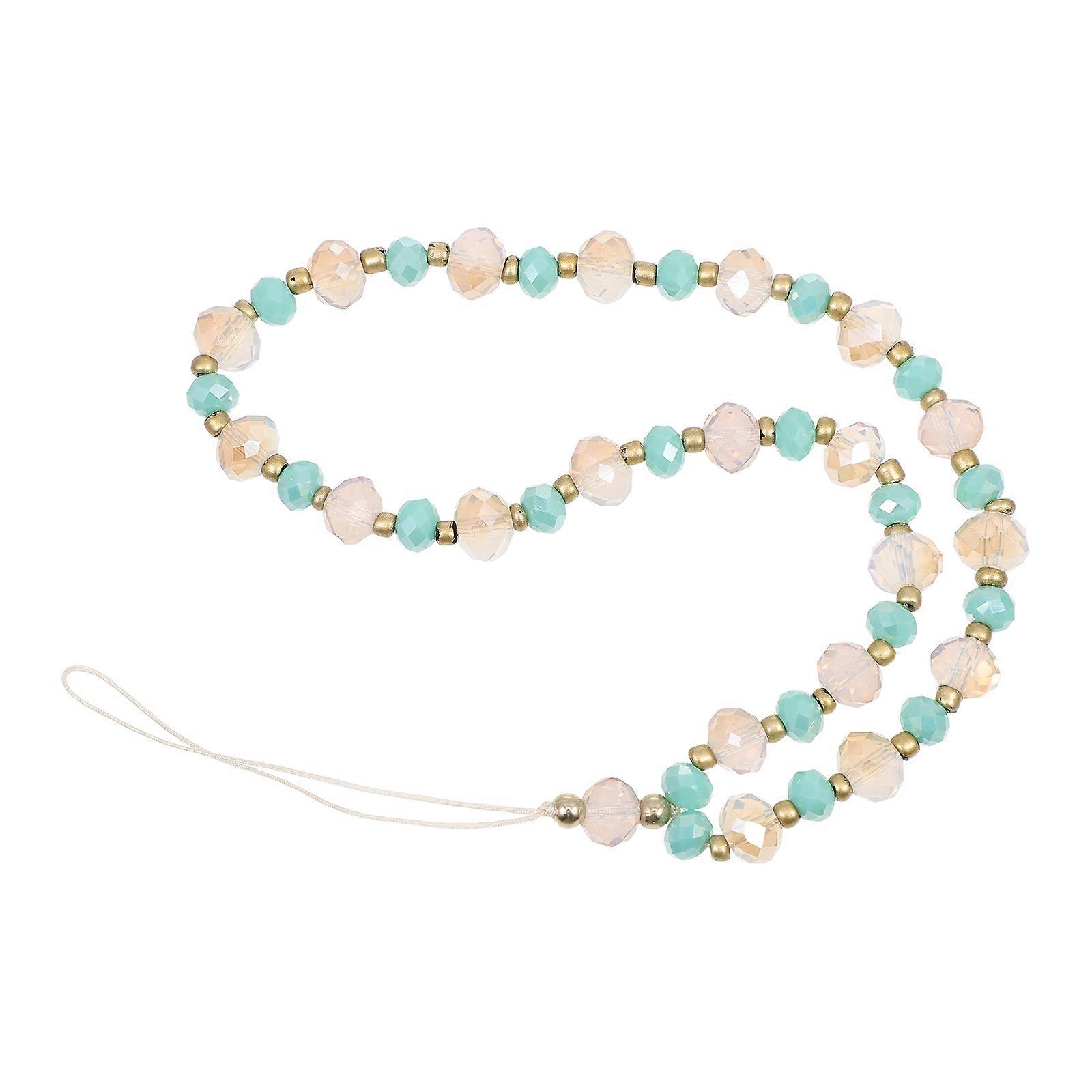 Delicate Phone String for Mobile Phone with Crystal Material Green