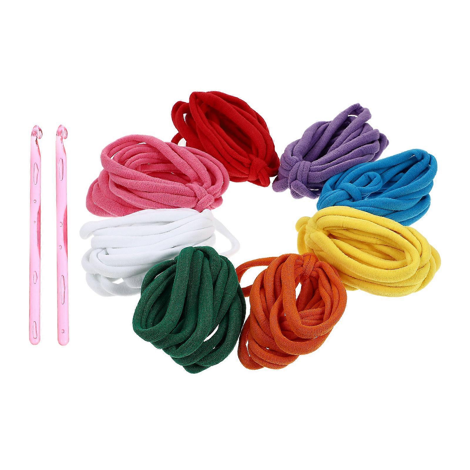Braided Elastic Rope for DIY Projects 1Set Loom Loop Colorful Polyester