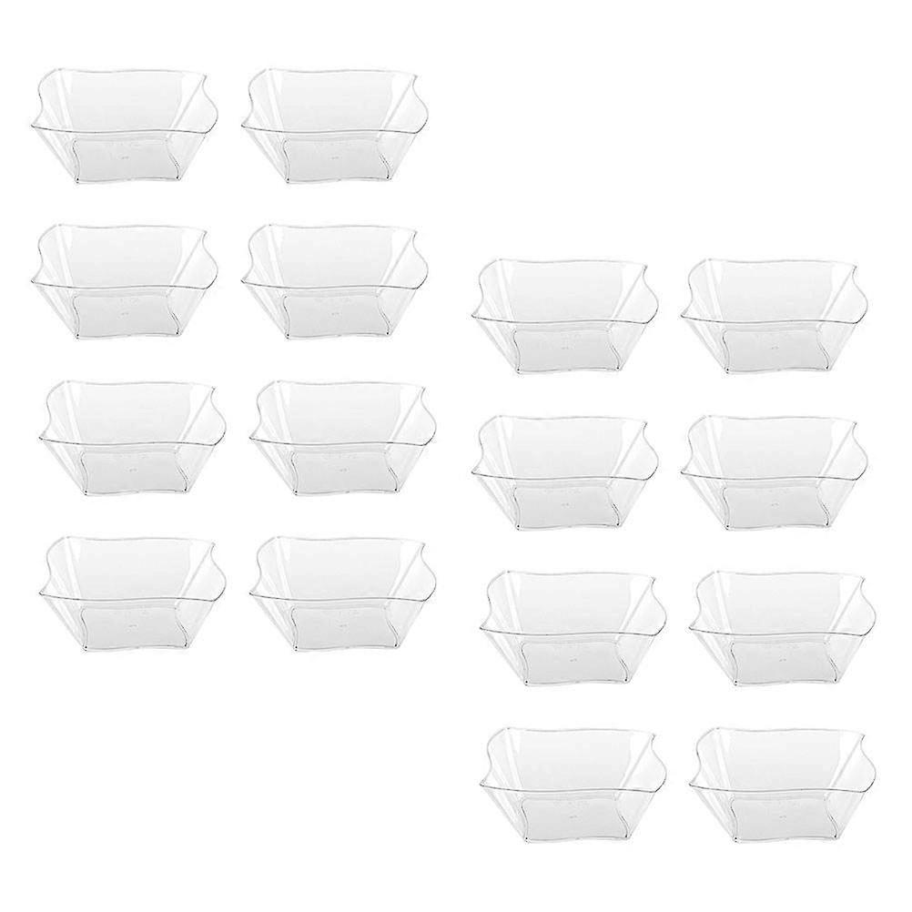Dessert for Serving 48Pcs Pudding Holders Transparent