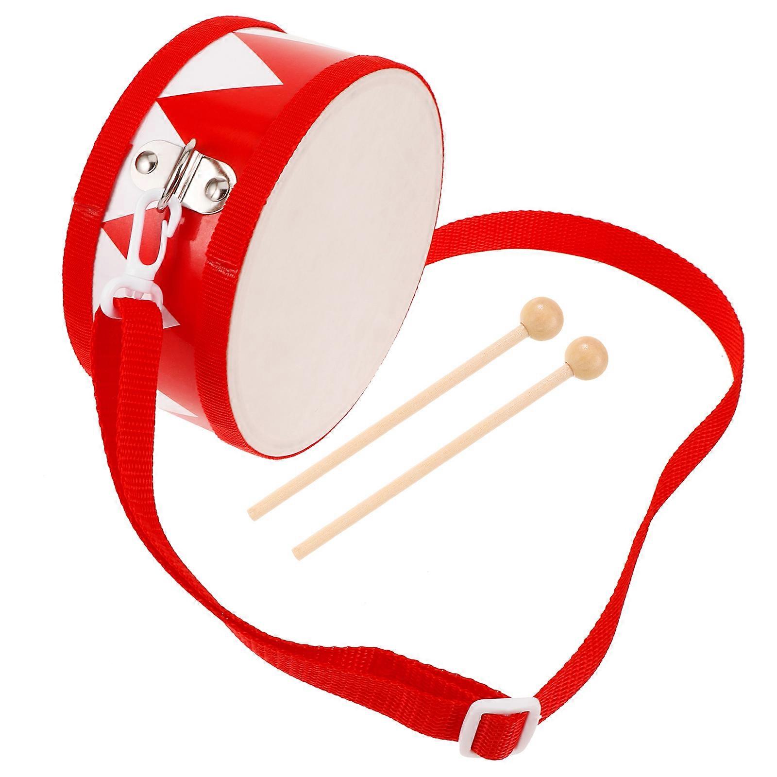 Wooden Snare Drum Educational Percussion Instrument Drum 1Set