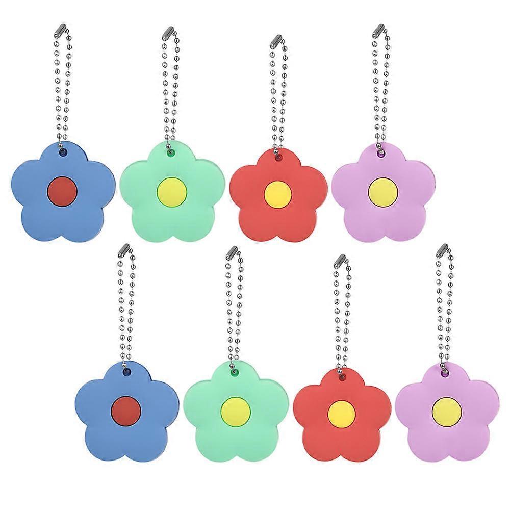 Flower Shaped Key Covers Silicone Key Protector Cover for Protection 8Pcs