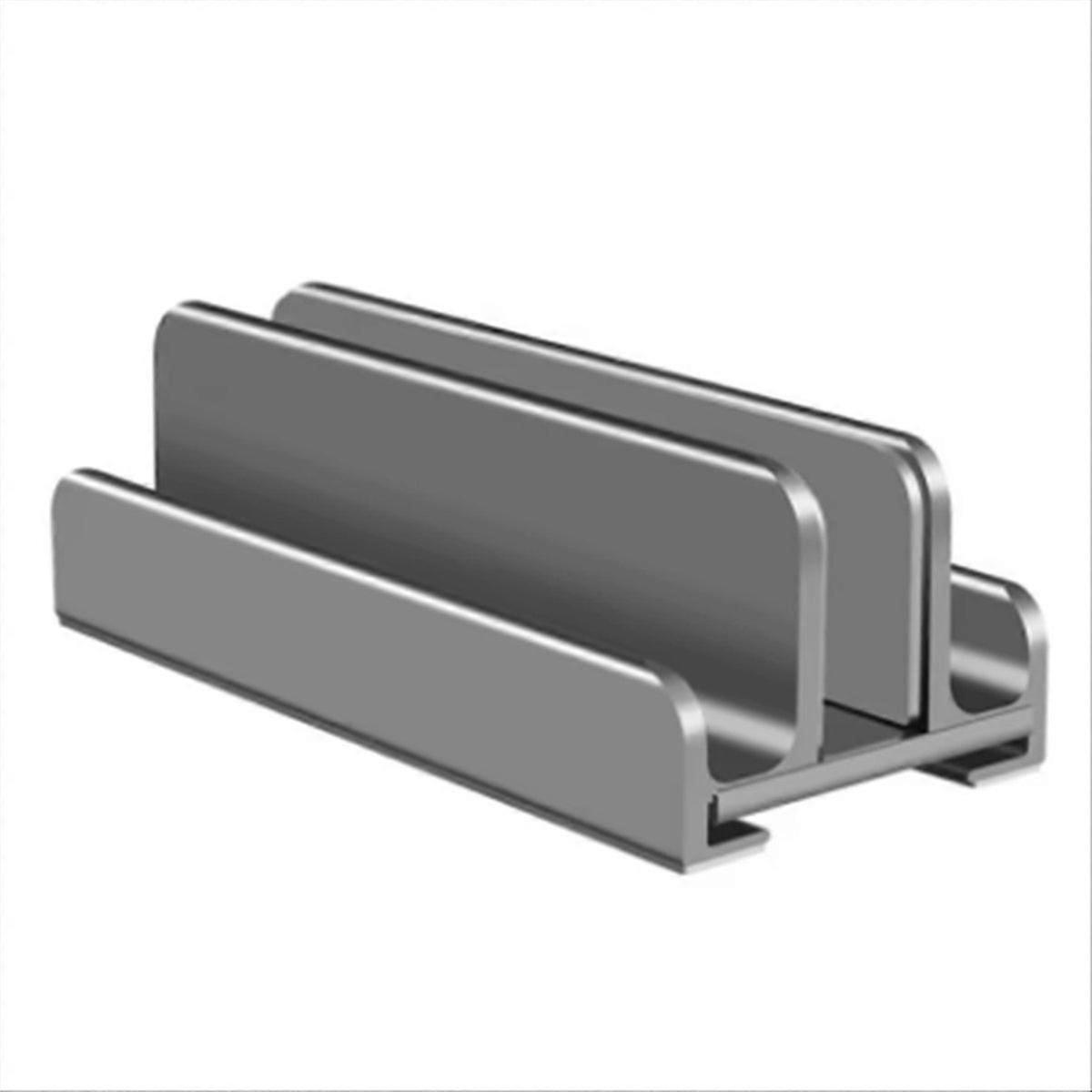Laptop Stand Holder Three Slots for Notebook Computer Tablet Phone