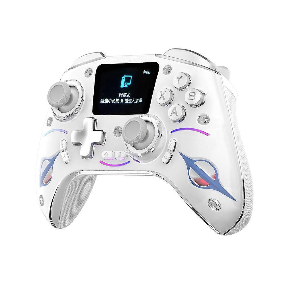 Wireless Controller for Switch 1/2 Hall Effect Gamepads for PS4/IOS/PC Bluetooth Joystick Controls Accessories B