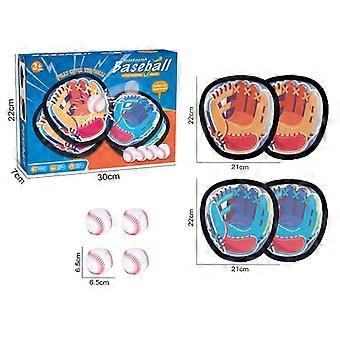 2 in 1 Toss and Catch Ball Game Set, Toddler Baseball Glove for Beach Pool Yard, Kids Sports & Outdoor Play Toys with Target Board, Birthday Gift for 