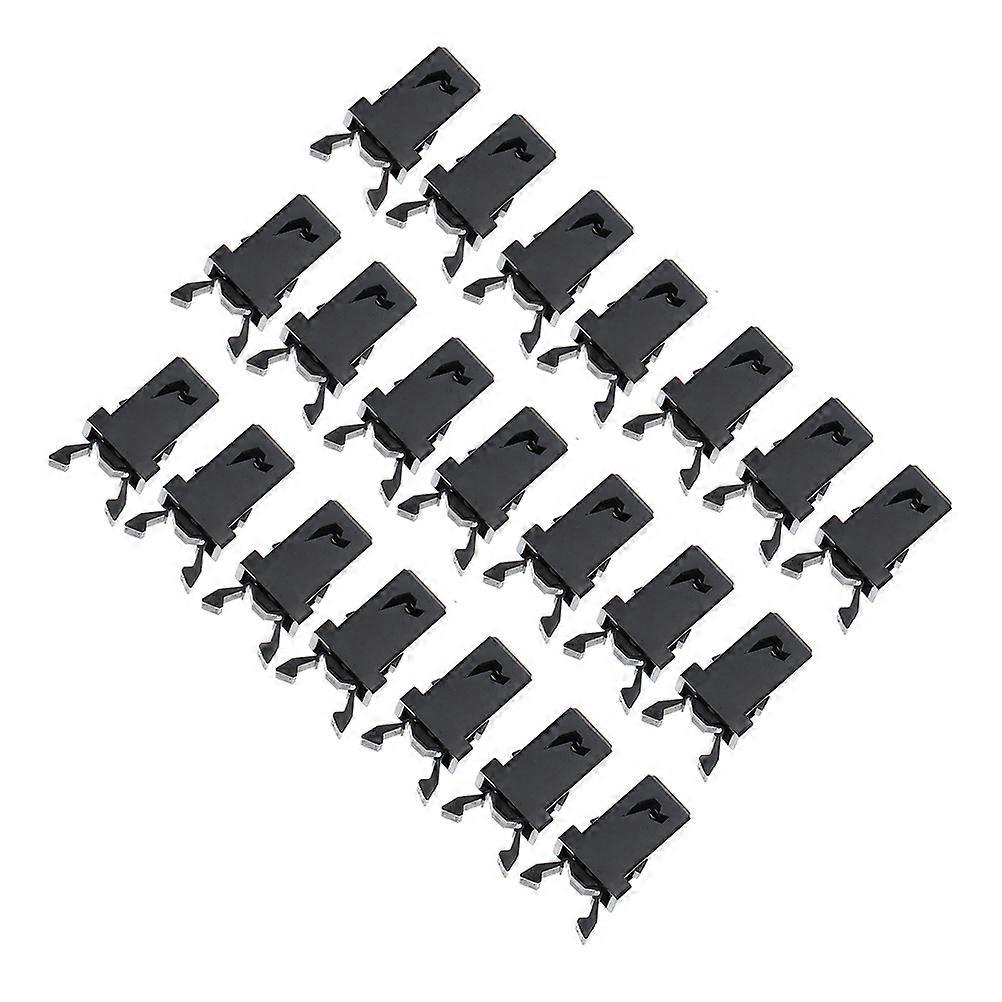 Trash Can Lid Latches Replacement Push Button Lock with 48Pcs Plastic