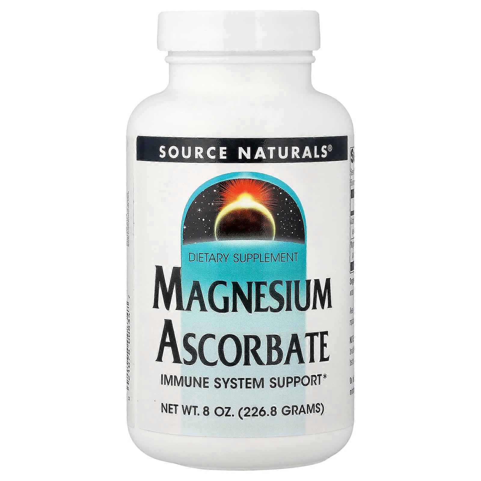 Source Naturals, Magnesium Ascorbate, 8 oz (226.8 g)