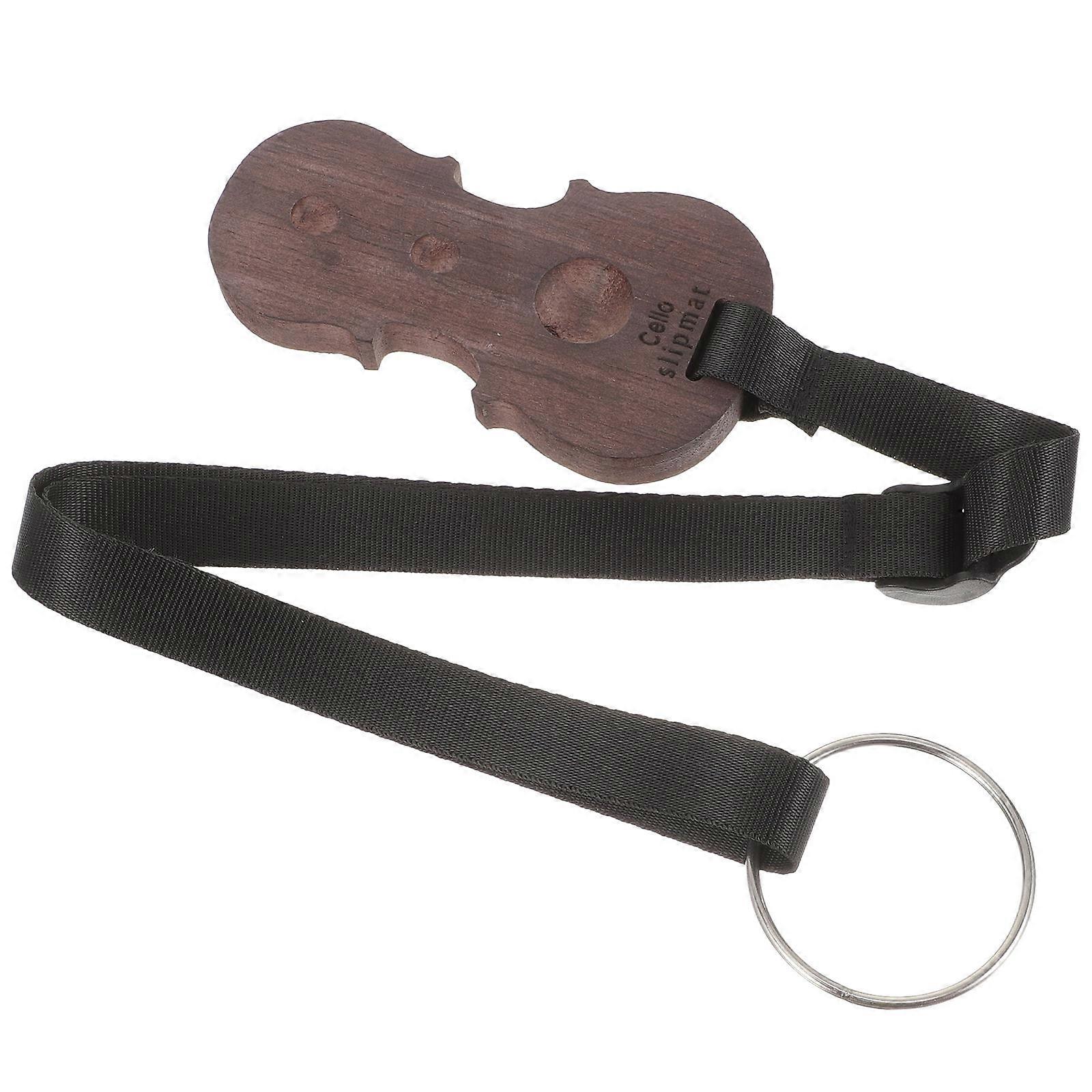 Stable Support Cello End Stopper Anti-Slip for Musicians Rectangular Shape Cloth 1Set