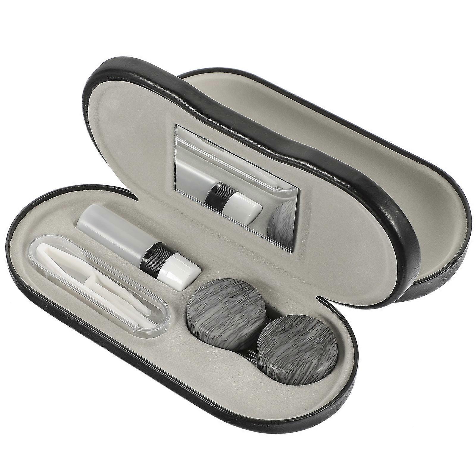 Glasses Case for Portable Use with Dual-Use 1Set