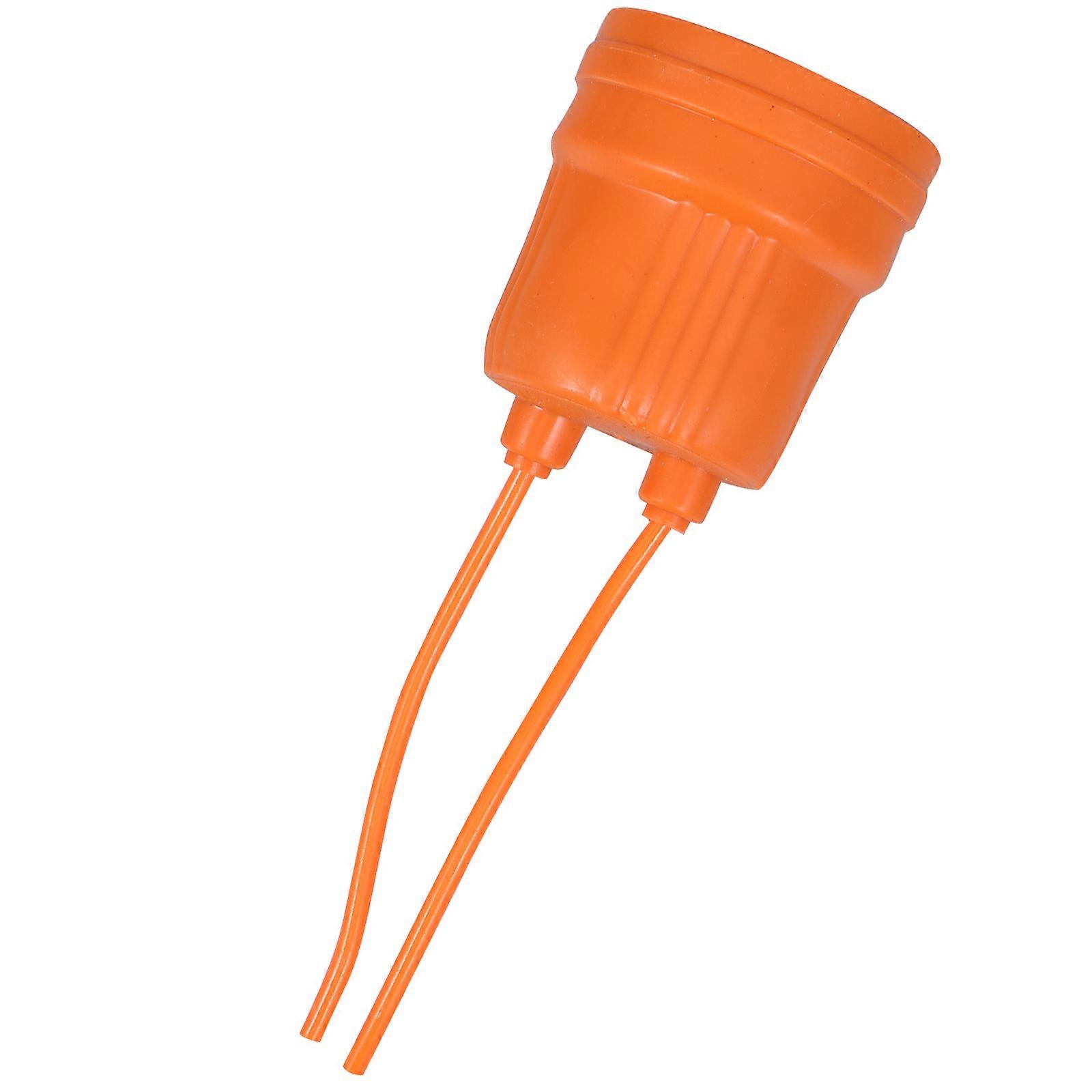 E27 Waterproof Heat Lamp Socket with Ceramic Base for Outdoor Use
