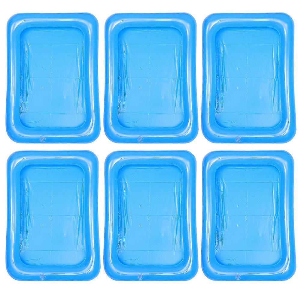 Ice Food Server Inflatable Serving Tray for Kitchen with 12Pcs