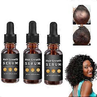 Hair Growth Serum for Black Women Targets Hair Thinning and Scalp Health, 3pcs Set