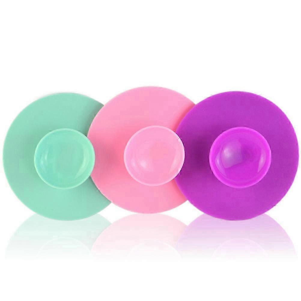 Round Cleaning Tool Cleaning Tool for Makeup Brush Scrubber Light Green