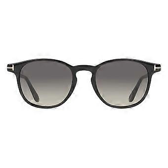 Tom Ford FT1302 HOLT-02 01B Vollrand-Sonnenbrille für Herren, oval, UV3 Original