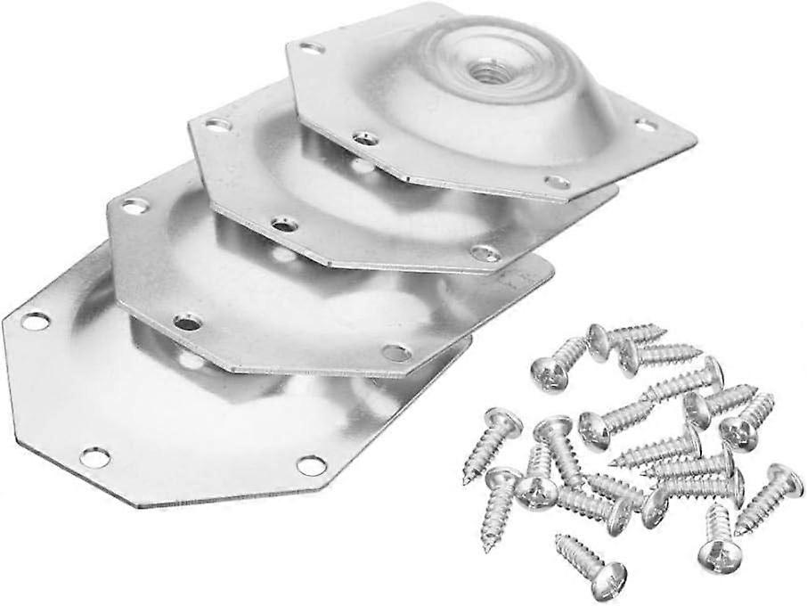 4pcs Sofa Angle Slope Protector Table Feet Fixing Bracket with Screws