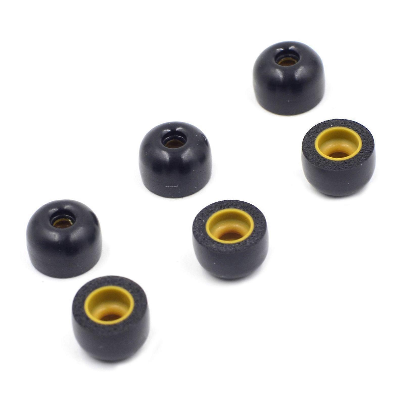 6 PCS Wireless Headset Memory Foam Earplugs Small Small