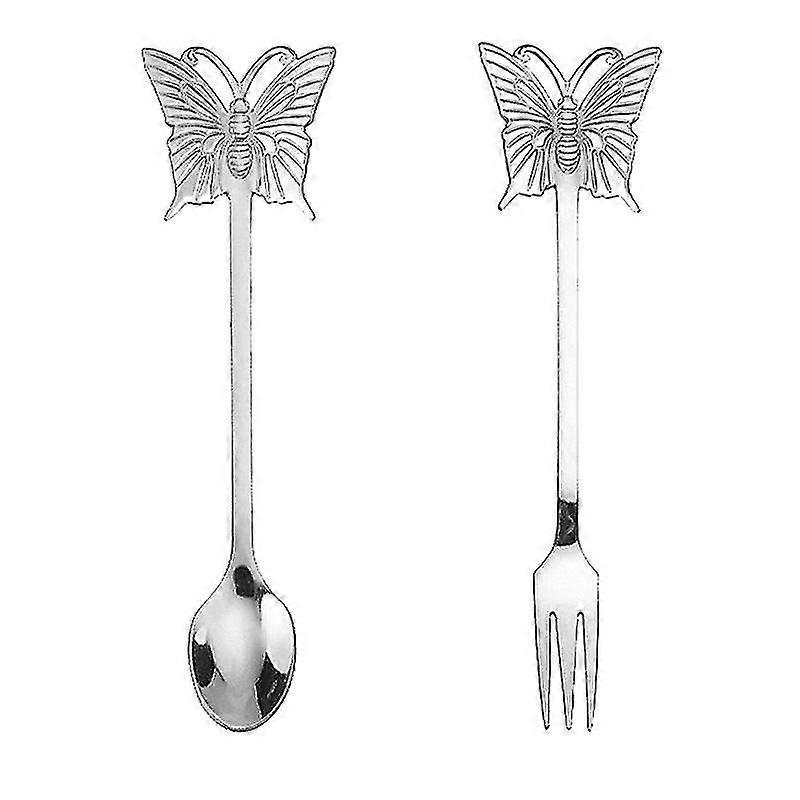 1set Kitchen Tableware, Spoon And Fork set Kitchen Tableware