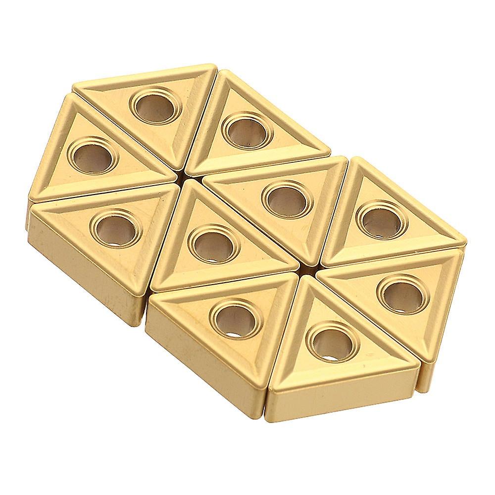 10Pcs Tnmg160404 Ms Cvd Insert Turning Tool Carbide For Dtgnr/l Ptfbr/l