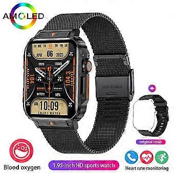 2024 New Smartwatch 1.95" Screen Health Monitoring Watches IP68 Waterproof Sports Fitness Smart Watch For Adult Reloj Hombre