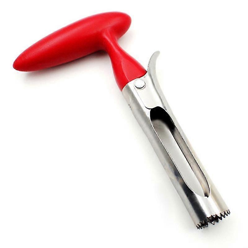 Durable Kitchen Gadget Pear Apple Core Remover Tool With Sharp Serrated Blade