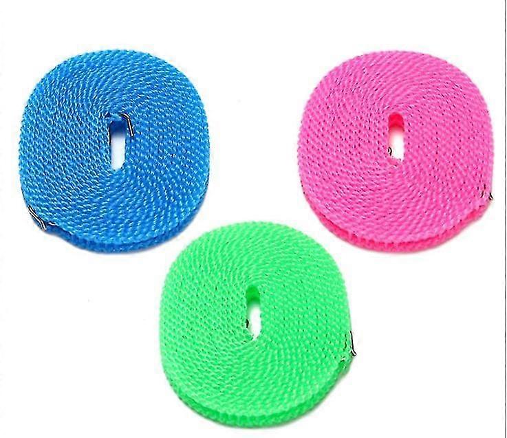 Windproof Clothesline,laundry Clothes Drying Rope,travel Clothesline